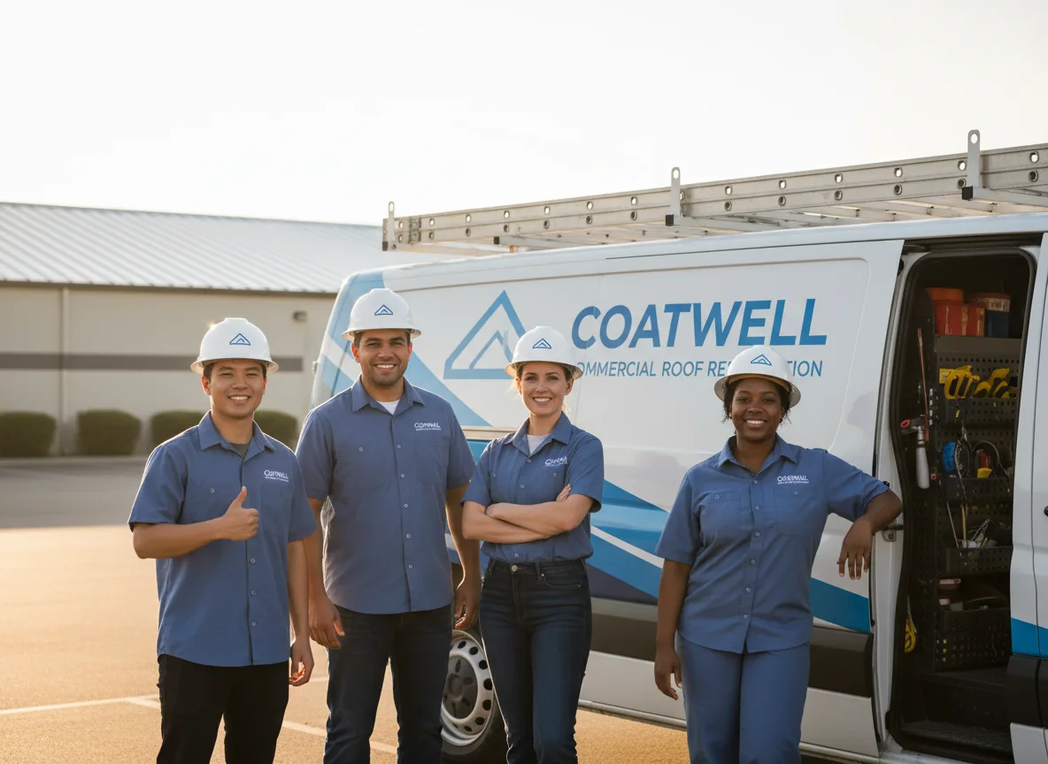 Commercial roof coating company in North Freedom, WI